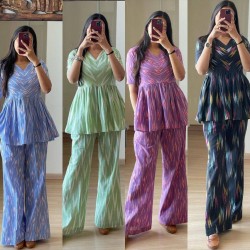 Pure cotton trendy cord set